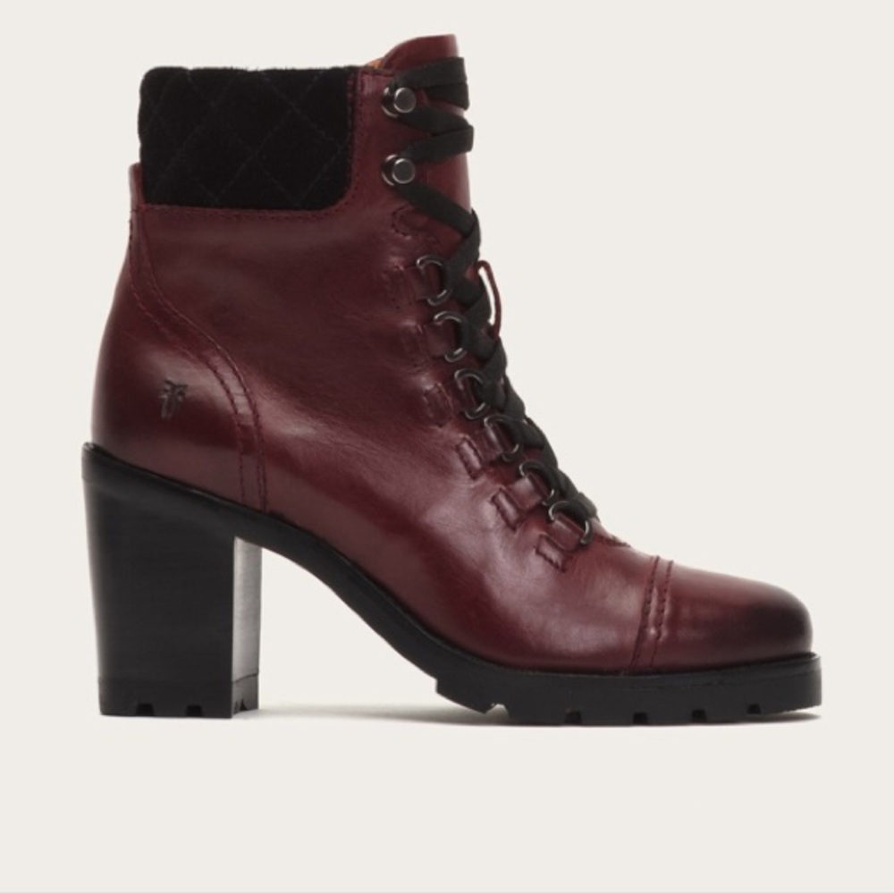 Frye Addie Hiker Boots size 8.5 womens